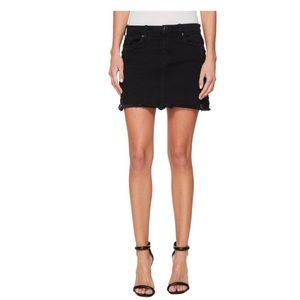 🚨 5/$25 SALE 🚨 Max Rave size 13 Black Skater Frayed Mini Skirt‎